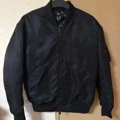 UNIQLO＋J ハイブリッドダウンMA1ジャケット黒S