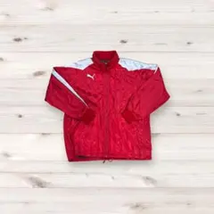 PUMAプーマ ウインドブレーカージャケット裏起毛トリコット サッカー