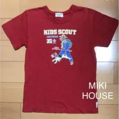 MIKI HOUSE   ミキハウス  Tシャツ  キッズ   120    赤