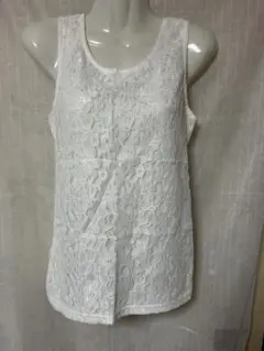 [新品]ホワイトレースタンクトップ