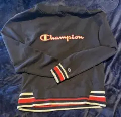 Champion ネイビー パーカー