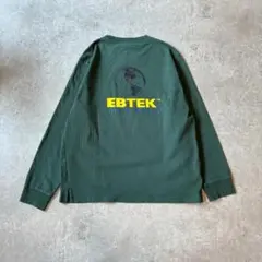 00s- Eddie Bauer EBTEK コットン ロングTシャツ M 緑のサムネイル