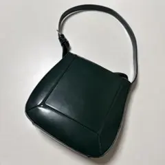 ZARA ザラ ハンドバッグ ダークグリーン バッグ グリーン ミニバッグのサムネイル
