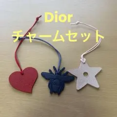 Dior チャームセット（ハート・蜂・星）