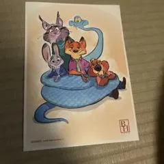 ズートピア2 映画上映特典カード