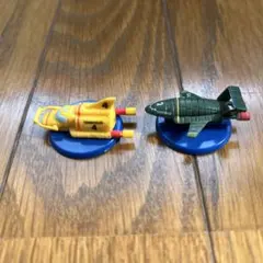 Thunderbird 4 & 2 ミニチュアフィギュアセット　サンダーバード