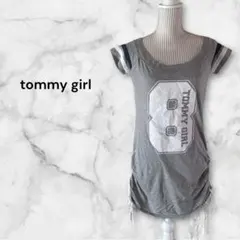Tommy Girl ナンバリングTシャツ グレー Sのサムネイル