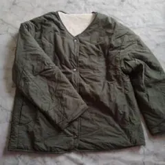 美品☆UNIQLOユニクロ☆2wayフリースMサイズ☆リバーシブルジャケット