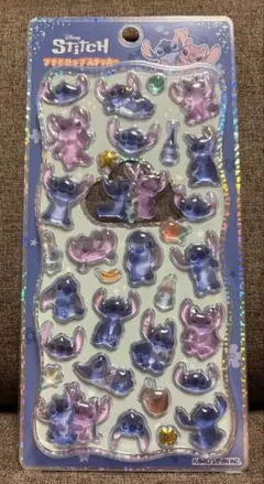 プチドロップステッカー　プチドロ　シール　ディズニー　スティッチ