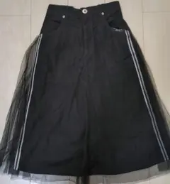 pinklatte ブラック チュールスカート　ピンクラテ　160