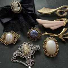 ヴィンテージブローチまとめ売り