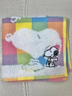 スヌーピー タオルハンカチ Peanuts 西川