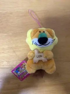 たべっ子どうぶつ　キャラクター&ビスケットマスコット　らいおん