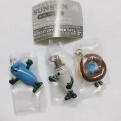 パペットスンスン　めじるしアクセサリー　ガチャ　3個セット