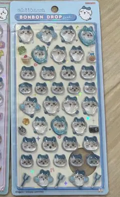 正規品　ボンボンドロップシール　ハチワレ