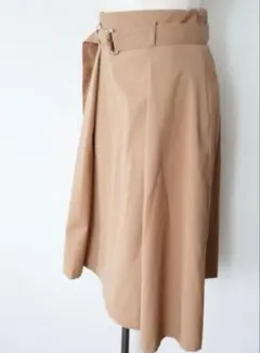 【新品未使用】UNTITLED　スカート　Sサイズ　1　ブラウン　ベージュ