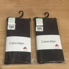 CalvinKlein50 デニールタイツグレーL-LL 2足セットのサムネイル