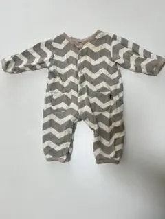 前開き　ロンパース 50-60cm