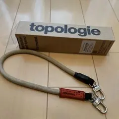 topologie スマホ ストラップ ベージュ