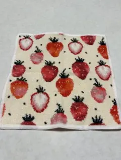 フェイラー イチゴドット ハンカチ タオルハンカチ ストロベリードット
