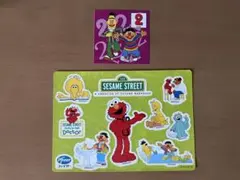 セサミストリート シール 2枚セット
