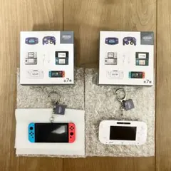 Nintendo Museum ゲームハードキーホルダー switch WiiU