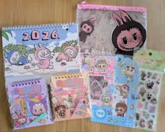 海外製品　ラブブ　文具まとめ売り