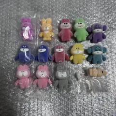 ★新品★ むにゅのソフビフィギュア プクプク　ぽっこし むにゅのソフビフィギュア プクプク / いちごミルク