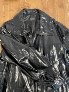 【美品】シャイニーエフェクトジャケット　サイズ42