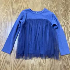 チュール切り替えトップス　110cm