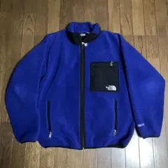 希少　日本製　NORTH FACE ノースフェイス　フリースジャケット 青