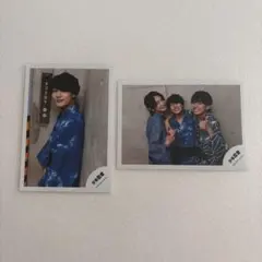 安嶋秀生 内村颯太 深田竜生 少年忍者 公式写真 浴衣 セット