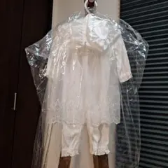 ベビー　セレモニードレス+おくるみ