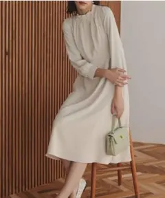 新品L ドリードール セレモニー パールネックフレア ワンピース　入園式