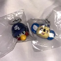 プロ野球マスコット めじるしアクセサリー ドアラ つば九郎 2個セット