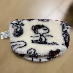 SNOOPY ボア ポーチ ブーフーウー - メルカリ