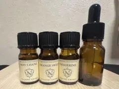 【新品・未使用】NAGOMI AROMA 柑橘系アロマ3本＋スポイトボトルのサムネイル