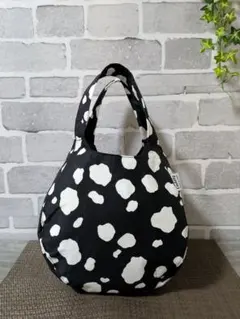 すもmoバッグ「s」ダルメシアン柄・ハンドメイド