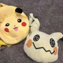 ポケモン ピカチュウ ミミッキュ リュック 2点セットのサムネイル