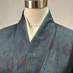 KU2185 大島紬 身丈158cm 着物 正絹