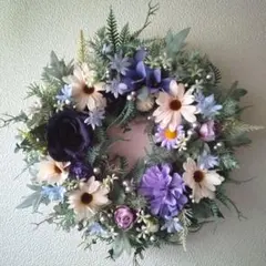 ❣️専用です❣️サマーリース♪特大シャーベットカラーリース♪涼しげ夏の癒し♪造花