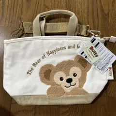 【タグ付き】ダッフィー　2wayトートバッグ　ショルダーバッグ　ダフフレ