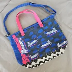 ツモリチサト　CARRY　トートバッグ　ショルダーバック　2WAY 　ヒョウのサムネイル