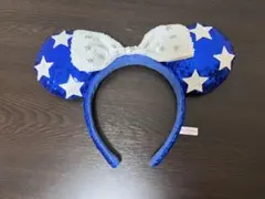 星とリボンの青いカチューシャ