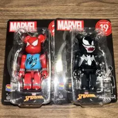 MARVEL ベアブリック ヴェノム&スカーレットスパイダーセット