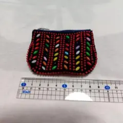 ビーズ 装飾ポーチ