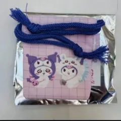 ちいかわ サンリオキャラクターズ ノベルティ ミニ巾着 モモンガ クロミ