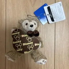 【新品未使用】ダッフィー ぬいぐるみ キーホルダー バッジ ディズニー