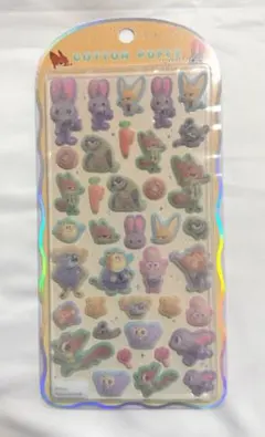 正規品　カミオジャパン　ズートピア　コットンパフィーシール