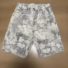 迷彩柄デニムショートパンツ